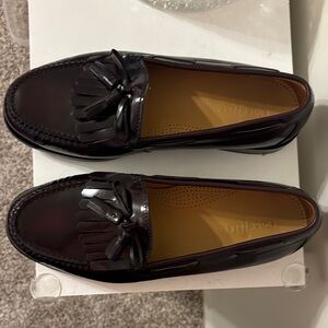 Cole Haan Men's Dark Burgundy Tassel Loafers